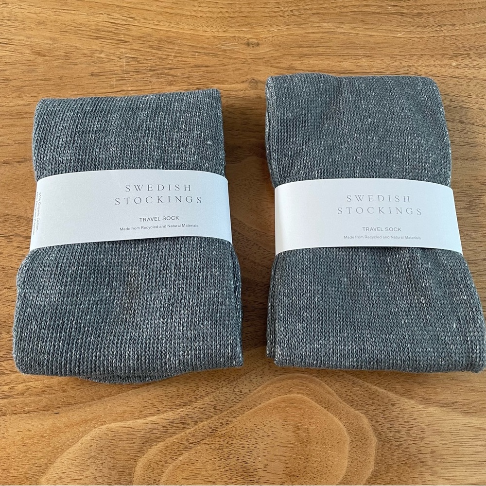 2 pairs Swedish Stockings travel socks